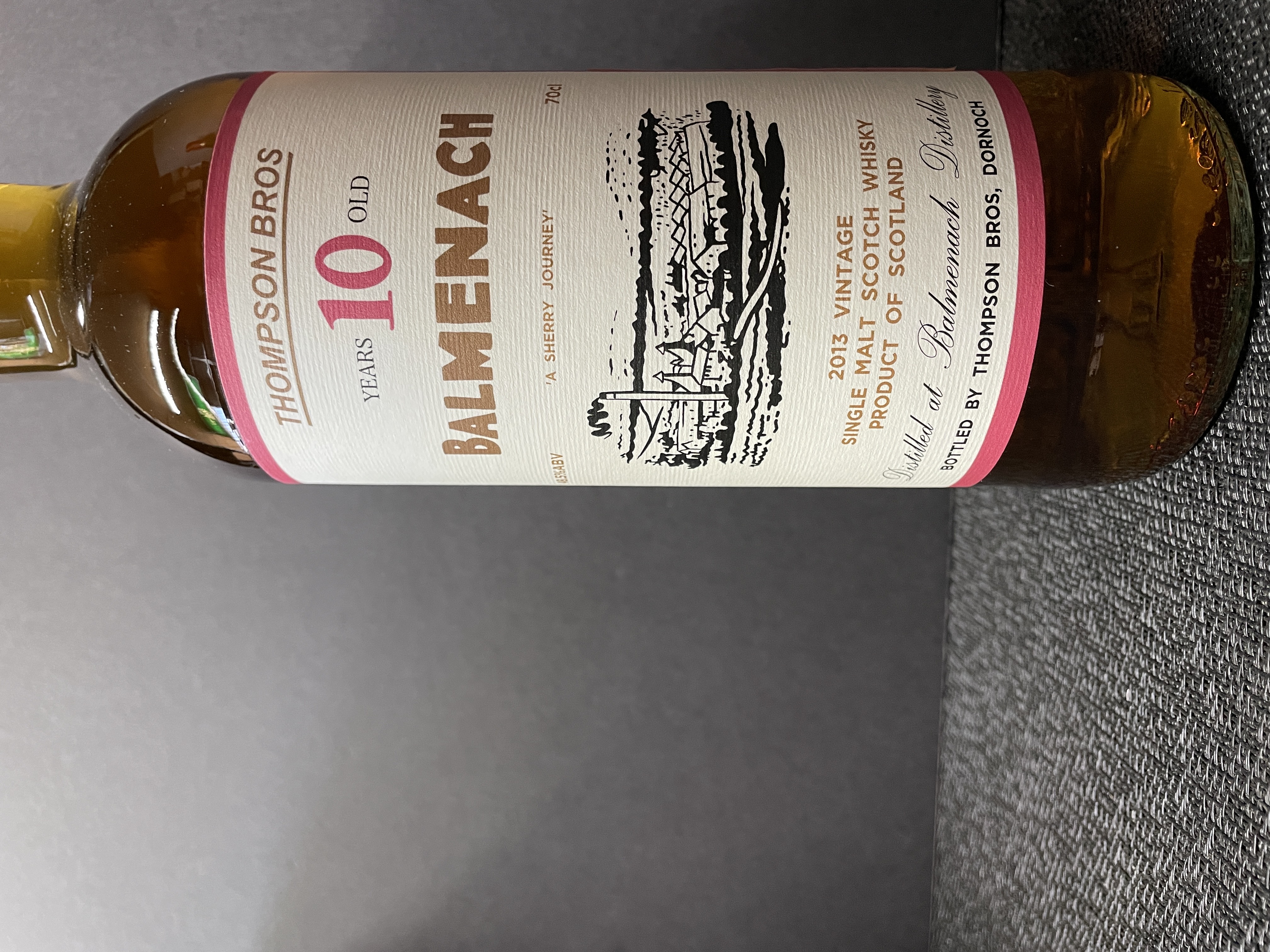 THOMPSON BRO.S（トンプソン ブラザーズ）バルメナック 10年 Auld River Whisky ウイスキー・オールドボトル・スコッチ