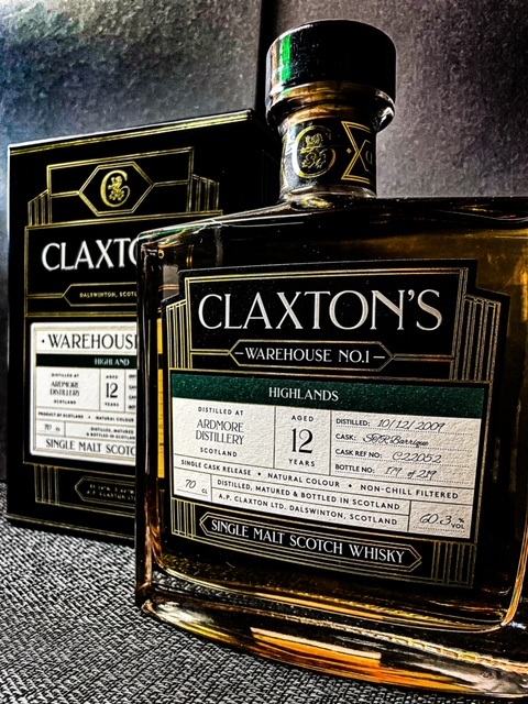 クラクストンズ・ウェアハウス・アードモア12年 700ml Alc58.1% - 有限